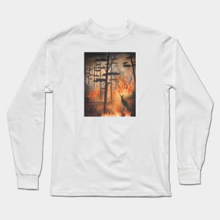 Fire in Australia Long Sleeve T-Shirt